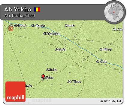 Physical 3D Map of Ab Yokho
