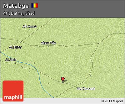 Physical 3D Map of Matabge