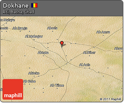 Satellite 3D Map of Dokhane