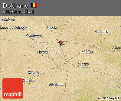 Satellite 3D Map of Dokhane
