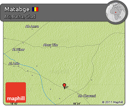 Physical Map of Matabge
