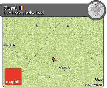 Physical Map of Ourel