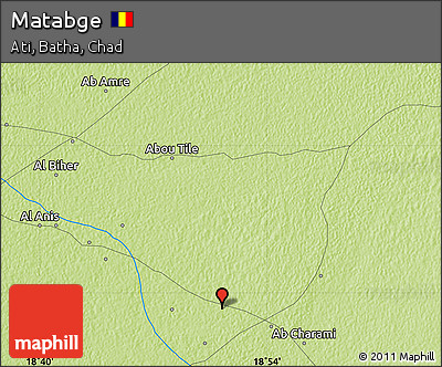 Physical Map of Matabge