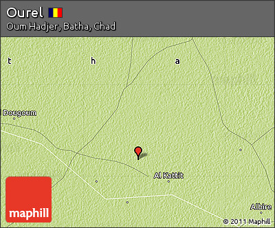 Physical Map of Ourel