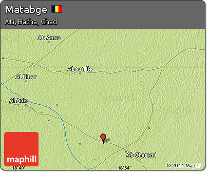 Physical Map of Matabge