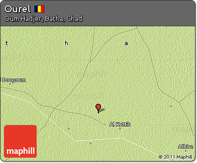 Physical Map of Ourel
