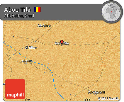 Political Map of Abou Tilé