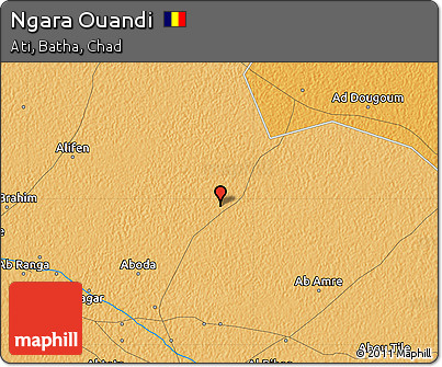 Political Map of Ngara Ouandi