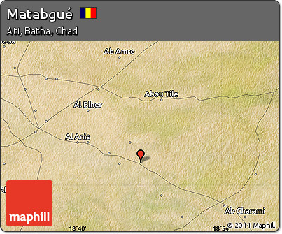 Satellite Map of Matabgué