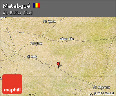 Satellite Map of Matabgué