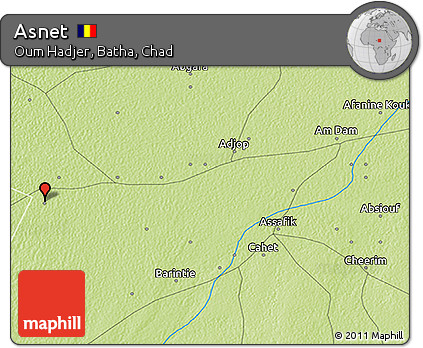 Physical 3D Map of Asnet
