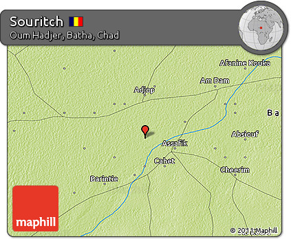 Physical 3D Map of Souritch