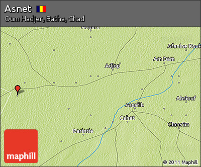 Physical 3D Map of Asnet
