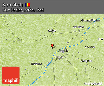 Physical 3D Map of Souritch