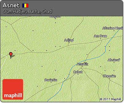 Physical 3D Map of Asnet