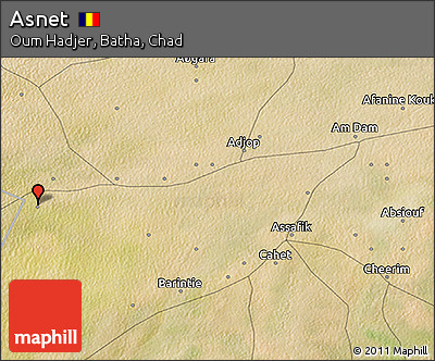 Satellite 3D Map of Asnet