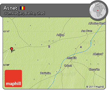 Physical Map of Asnet