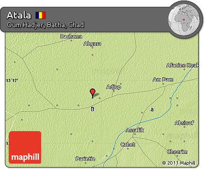 Physical Map of Atala
