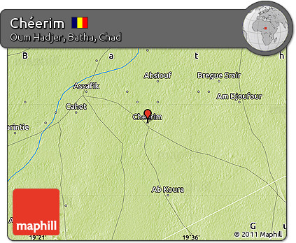 Physical Map of Chéerim