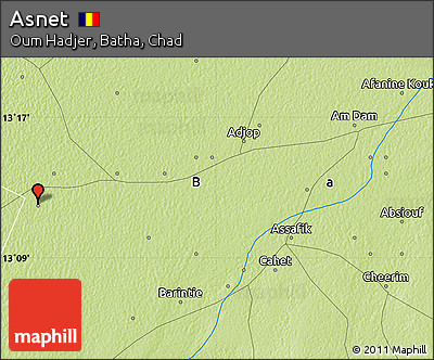Physical Map of Asnet