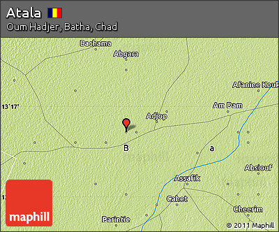 Physical Map of Atala