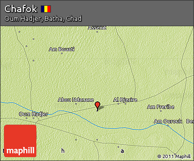 Physical Map of Chafok