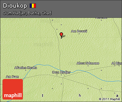 Physical Map of Dioukop