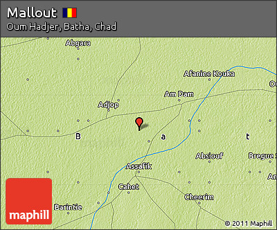 Physical Map of Mallout