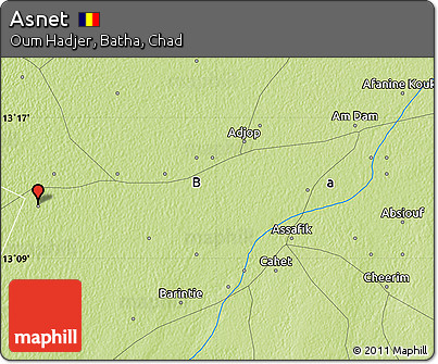 Physical Map of Asnet
