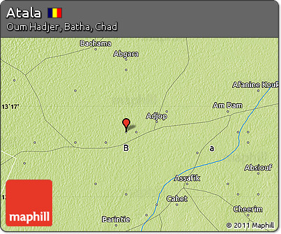 Physical Map of Atala
