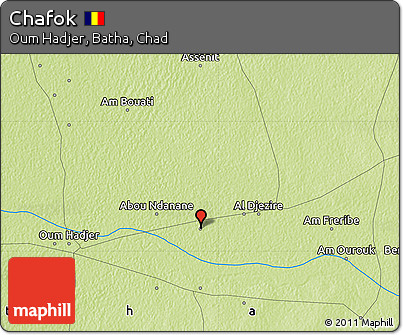 Physical Map of Chafok