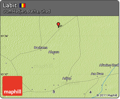 Physical Map of Labit