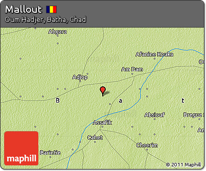 Physical Map of Mallout
