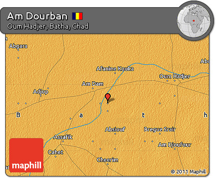 Political Map of Am Dourban