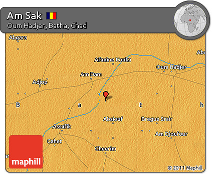Political Map of Am Sak