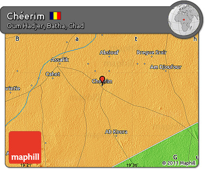 Political Map of Chéerim