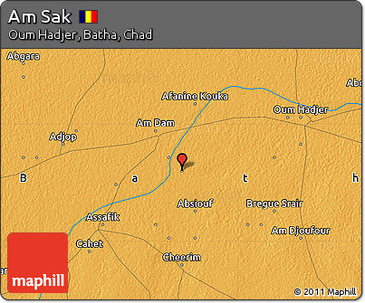 Political Map of Am Sak