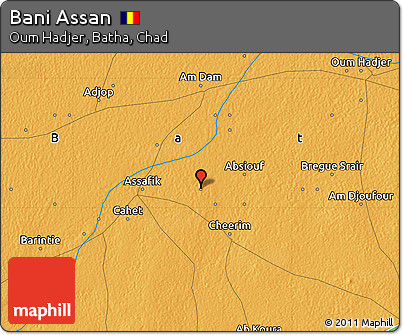 Political Map of Bani Assan
