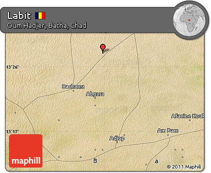 Satellite Map of Labit