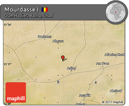 Satellite Map of Mourdasse I
