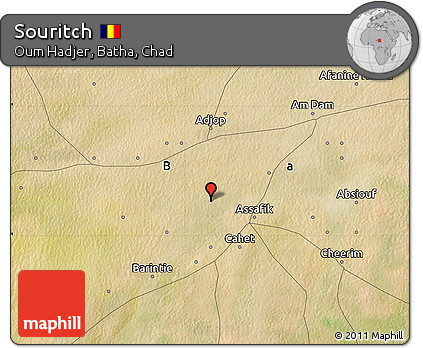 Satellite Map of Souritch