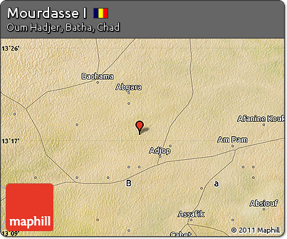 Satellite Map of Mourdasse I