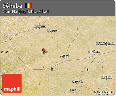 Satellite Map of Séhéba