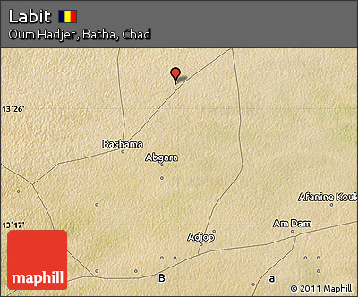 Satellite Map of Labit