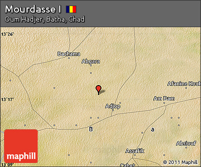 Satellite Map of Mourdasse I