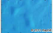 Shaded Relief Map of the area around 13° 13' 56" N, 19° 28' 30" W