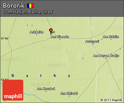 Physical Map of Bororik