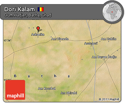 Satellite Map of Dori Kalam