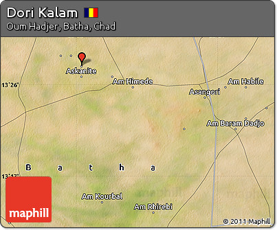 Satellite Map of Dori Kalam