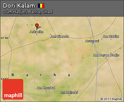 Satellite Map of Dori Kalam